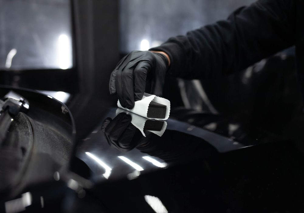 applying-nanoceramics-cars-car-paint-protection-concept